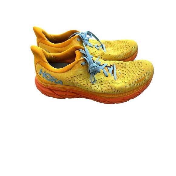Hoka One One Clifton 8 Men’s Size 11.5 D Yellow Maize Running Shoes 1119393-RYMZ main image 7